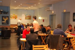 restaurant - fourchette & tirebouchon