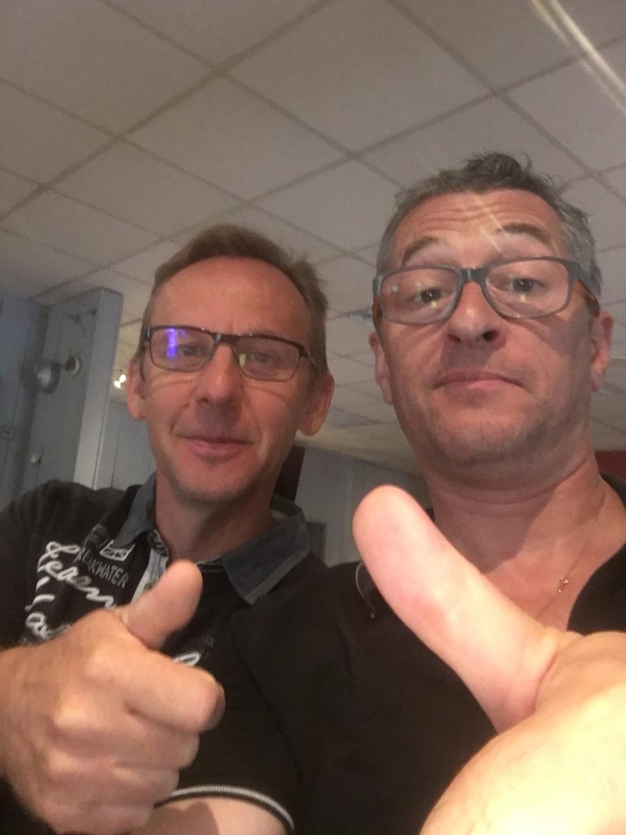 Bruno lesaulnier et Alain