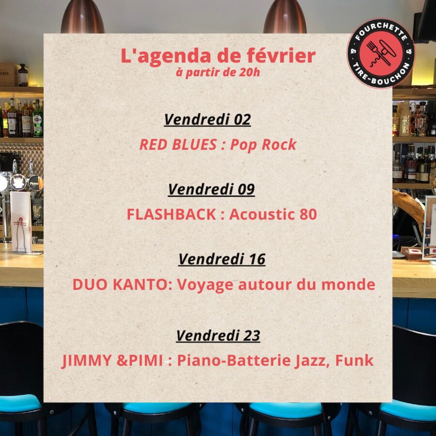 agenda de février